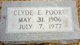  Clyde Ewing Poore