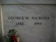  George Washington Nichols Jr.