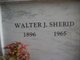  Walter J Sherid
