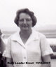  Ruth Mildred <I>Leader</I> Krout