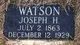  Joseph Henry Watson
