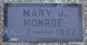  Mary Jane <I>Stansbury</I> Monroe
