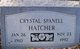  Crystal Hope <I>Spanell</I> Hatcher
