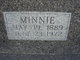  Minnie <I>Pinkley</I> Hull