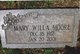  Mary Willa Moore