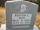  Kristin Lacey Buie