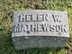  Helen Walcott <I>Fenner</I> Mathewson
