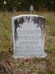  Elizabeth <I>Tomlinson</I> Johnson