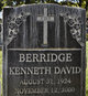 Profile photo:  Kenneth David Berridge