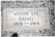  Minnie Lee Daniel