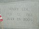  Mary Lou <I>Smith</I> Gault
