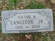 Victor Roy Langston Jr. Photo