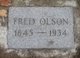  Fredrick “Fred” Olson