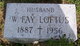  William Fayette “Fay” Loftus