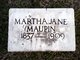  Martha Jane <I>Maupin</I> Park