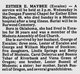  Esther M. E. <I>Bussell</I> Maybee