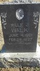  William J “Willie” Walk