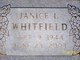  Janice Louise <I>Mitchell</I> Whitfield