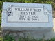  William Franklin “Bud” Lester