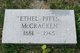  Ethel Folger <I>Pitts</I> McCracken