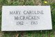  Mary Caroline McCracken