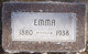  Emma Edna Charlotte <I>Velte</I> Simmons