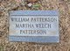  Martha <I>Welch</I> Patterson