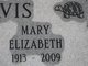  Mary Elizabeth Davis