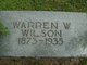  Warren William Wilson