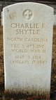  Charlie Franklin Shytle