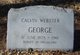  Calvin Webster George