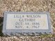  Lilla Lee <I>Wilson</I> Guthrie