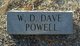  William David “Dave” Powell