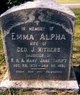  Alpha Emma <I>Thrift</I> Withers