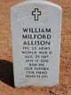 Profile photo:  William Milford “Bill” Allison