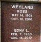  Ross Weyland