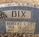  Robert Lindsay Dix
