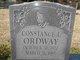  Constance Isabel <I>Cahill</I> Ordway