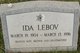  Ida Lebov