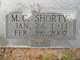  M C “Shorty” McGuffin