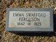  Emma <I>Swafford</I> Ferguson