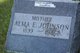  Alma E. <I>Lundman</I> Johnson