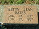  Betty Jean Bates