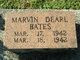  Marvin Dearl Bates