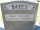  Mary Phillips Bates