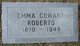  Emma <I>Cowart</I> Roberts