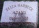  Eliza E. <I>Frazier</I> Adams