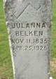  Julianna <I>Schollmeier</I> Belken
