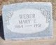  Mary E Weber