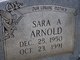  Sara A. Arnold